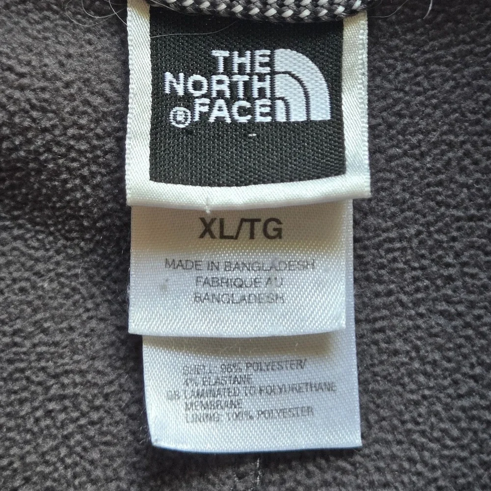 The North Face Apex Bionic Softshell Vest Mens XL Black Windproof Full Zip Mock